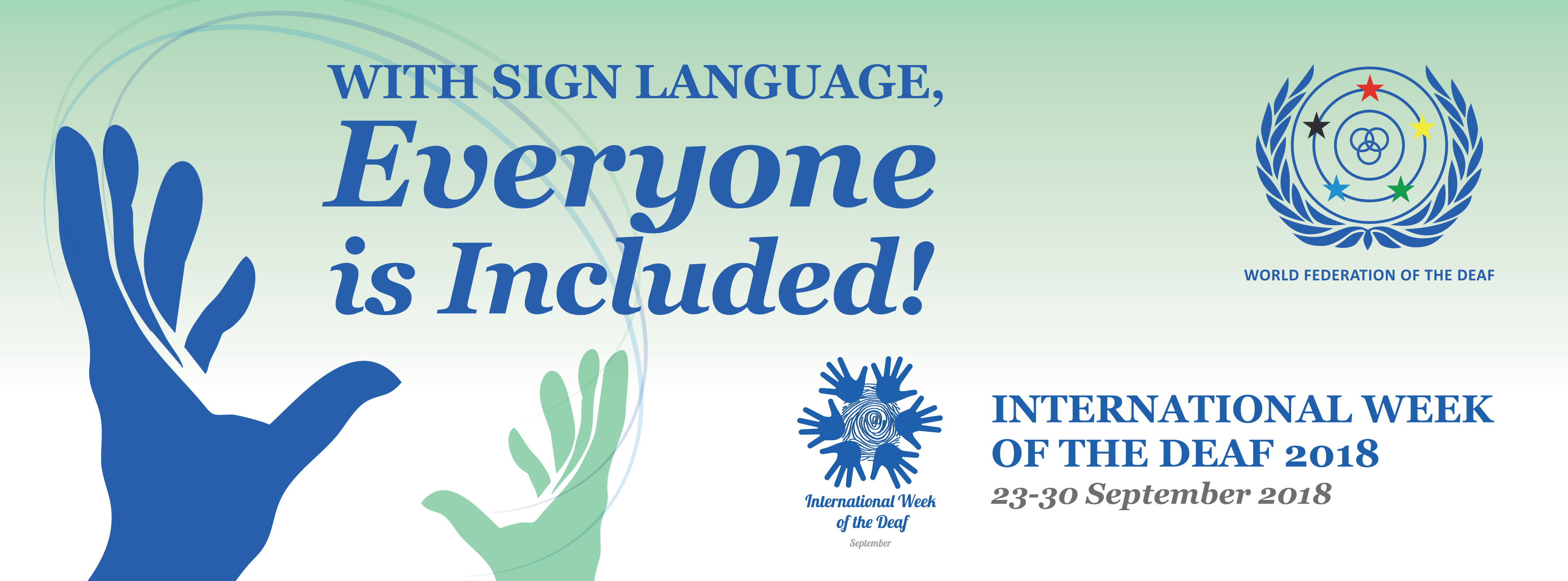 InternationalWeekofTheDeaf Facebook Cover