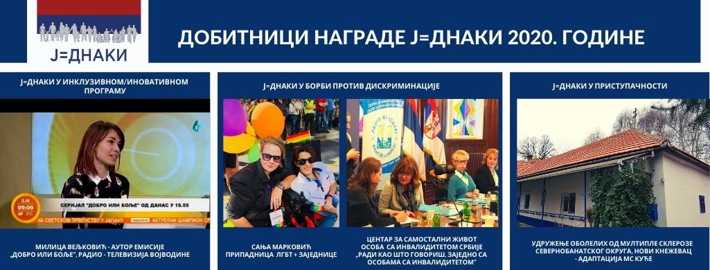 Nagradjeni JEDNAKI 2020