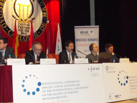 Međunarodna konferencija povodom obeležavanja pete godišnjice stupanja na snagu Konvencije o pravima osoba sa invaliditetom, Madrid 2013
