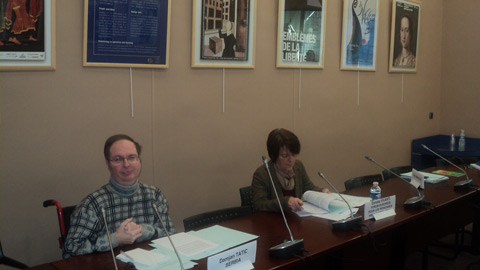 Sastanak Radne grupe za učešće osoba sa invaliditetom u kulturnom životu u Parizu 2013