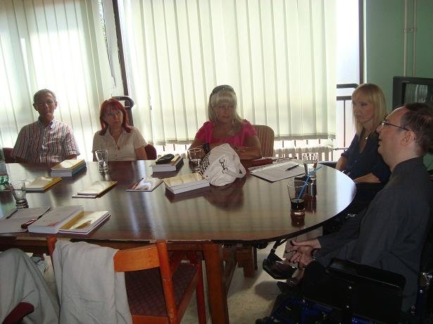 Promocija Zbornika radova o sprecavanju diskriminacije OSI, Pancevo, 7. septembar 2012.