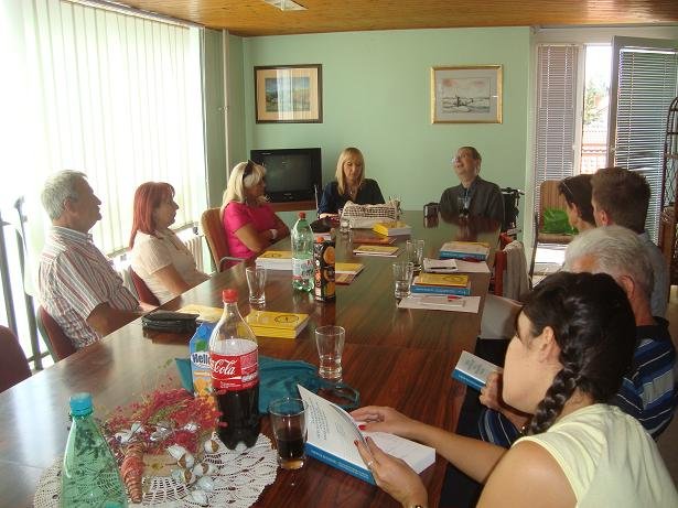 Promocija Zbornika radova o sprecavanju diskriminacije OSI, Pancevo, 7. septembar 2012.