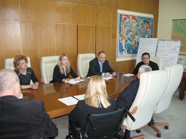 Radni sastanak sa ministrom Aleksandrom Vulinom 03.11.2014